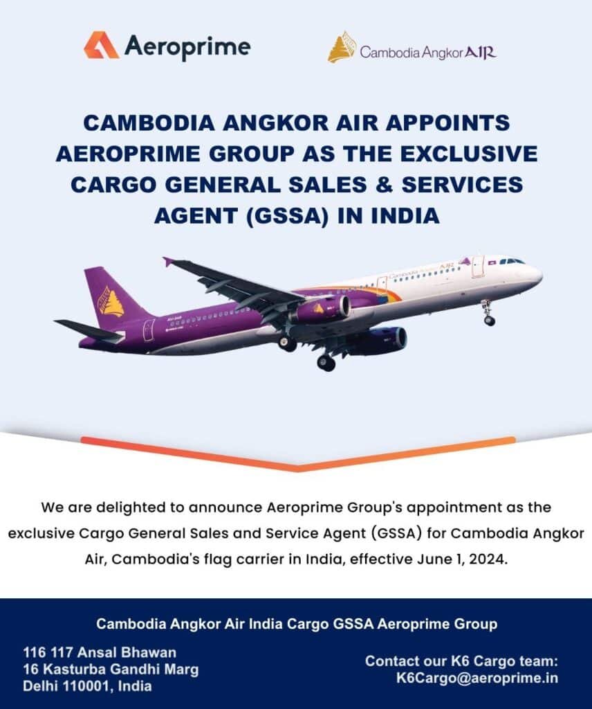 Cambodia Angkor Air India